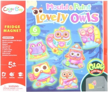 Magnet Making – Owls That Glow in the Dark