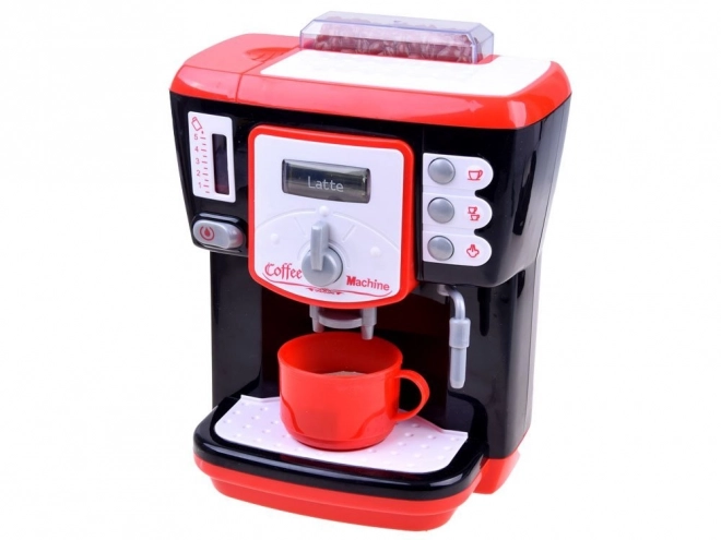 interactive coffee machine for kids with sounds