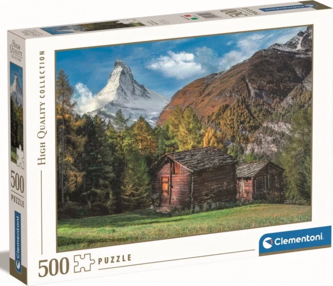 Charming Matterhorn 500 Piece Puzzle