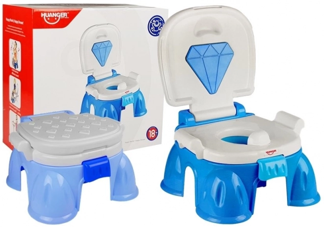 3-in-1 Musical Blue Child Potty