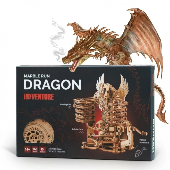 IDventure Wooden Marble Run Dragon