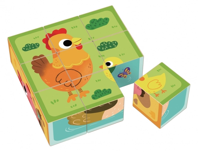 Wooden Block Puzzle Farm