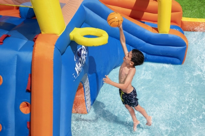 Water Amusement Park BESTWAY for Kids 5+ Slide + Basketball Hoop + Tunnel + Shower