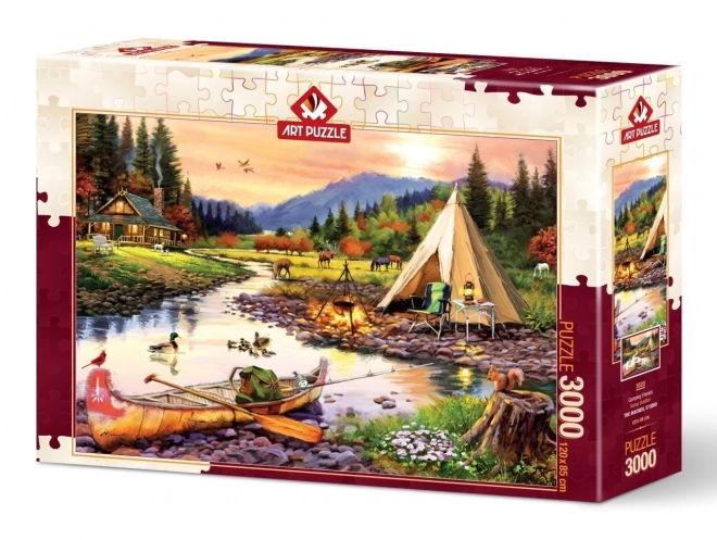 Camping Adventure Puzzle 3000 Pieces