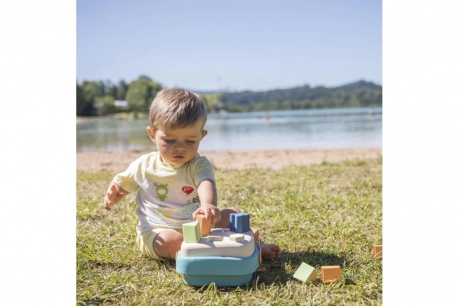 little smoby green shape sorter