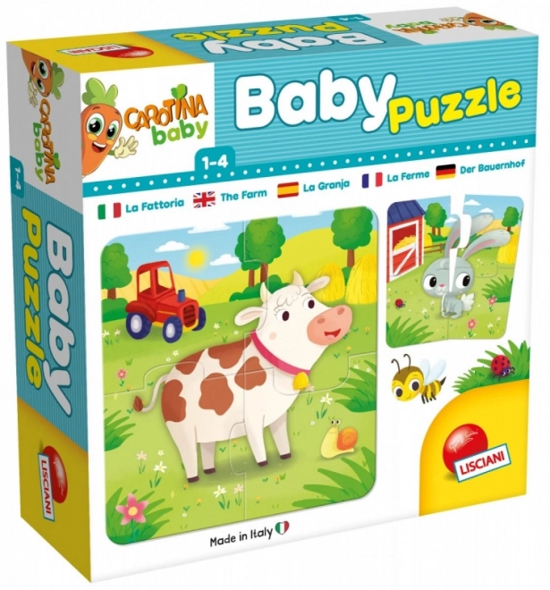 Carotina Baby Puzzle - Farm