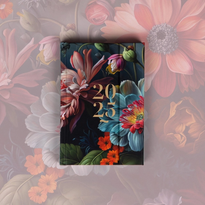 Weekly Magnetic Diary Flowers 2025