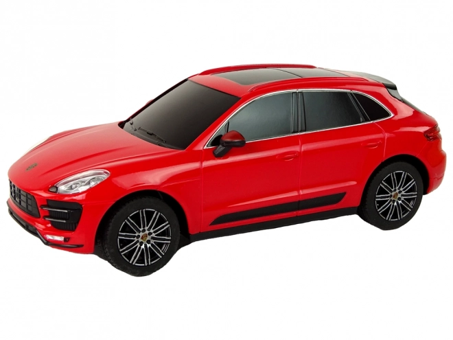 Auto R/C Porsche Macan Turbo 1:24 Rastar – Rot