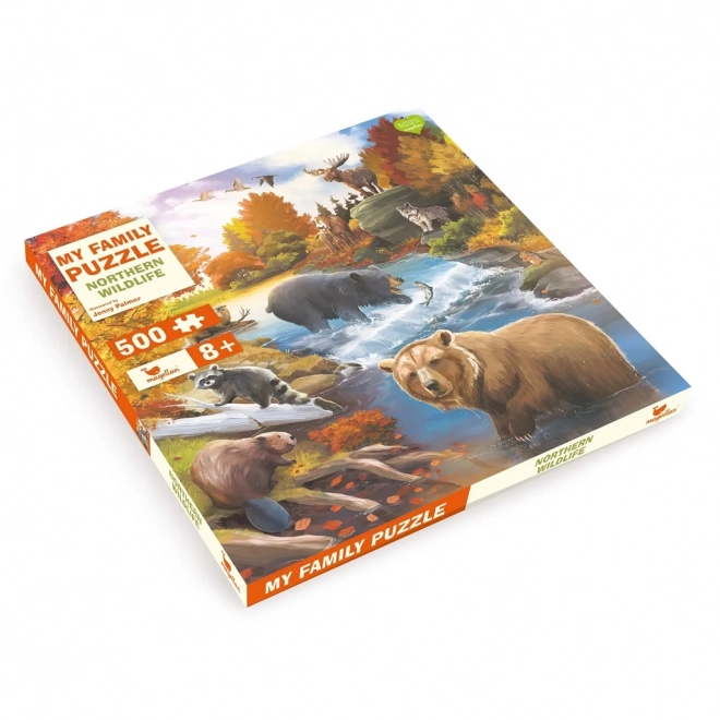 Magellan Family Puzzle Northern Wildlife 500 Pieces