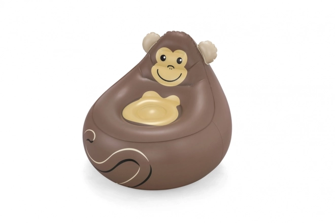 Inflatable Monkey Chair for Children