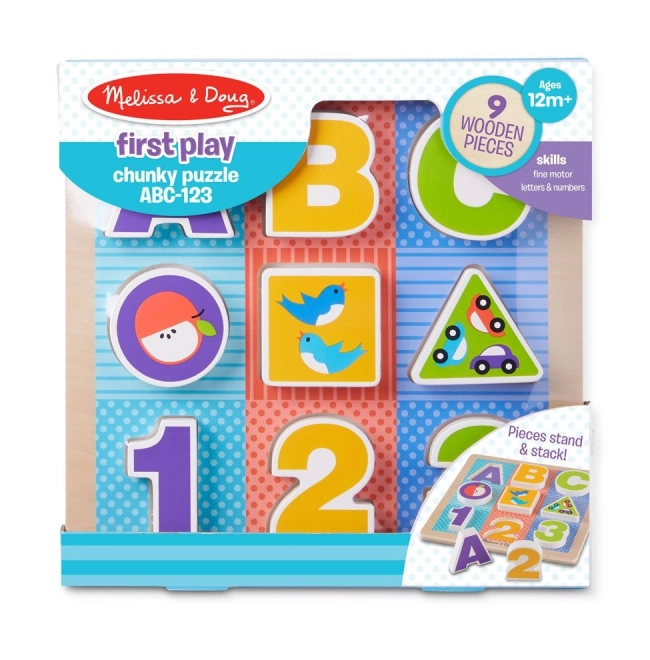 ABC First Wooden Puzzle Set