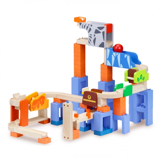 Wonderworld Wooden Marble Run - Sprinting Balls