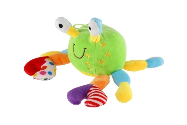 Plush Rattle Crab Toy