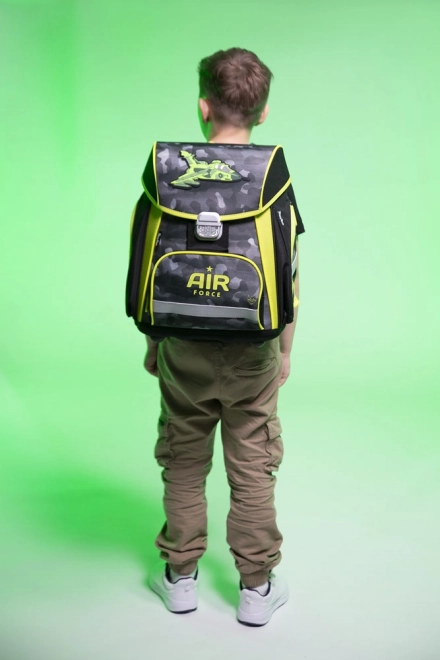 School Backpack Premium Fighter Jet