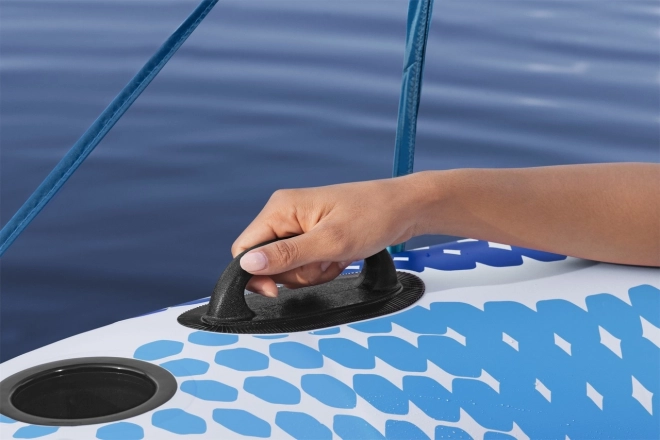 Hydro Force Inflatable Swim Ring with Canopy