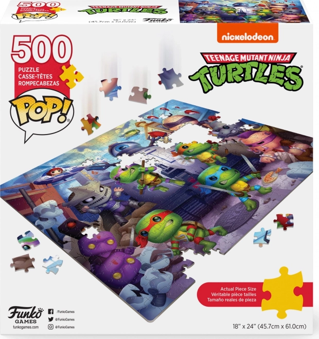 Funko Games Teenage Mutant Ninja Turtles Puzzle