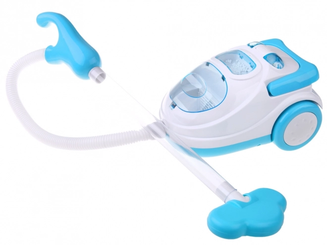 Toy Vacuum Cleaner with Suction Function, Sound and Light