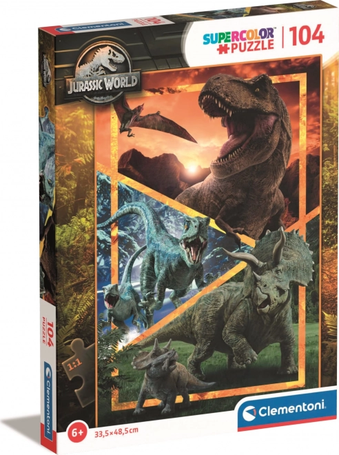 Clementoni Jurassic World 104 Piece Puzzle