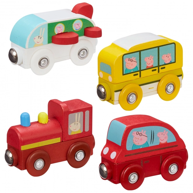 Wooden Mini Vehicle - Peppa Pig