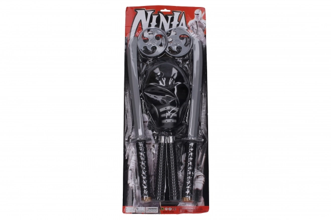 Ninja Set with Mask and 5 Weapons