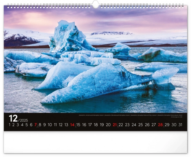 Notique Wall Calendar Landscapes 2025