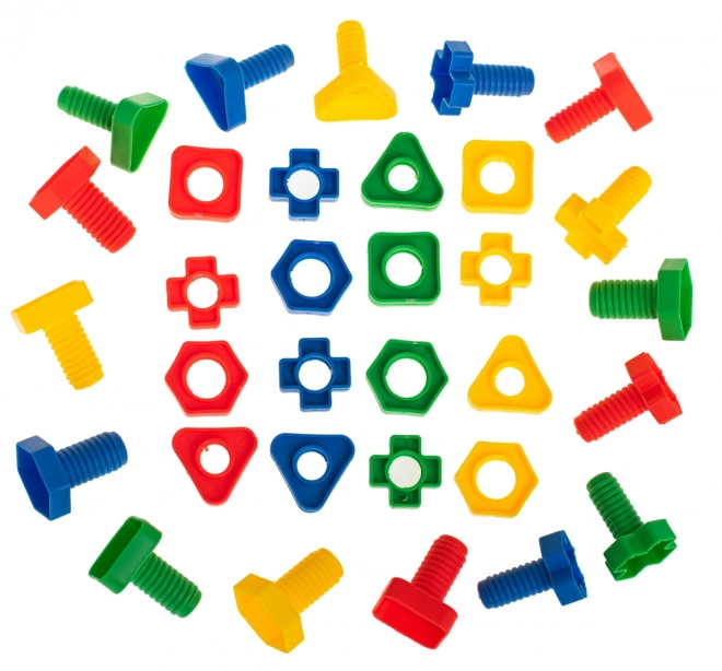 Educational Construction Blocks Screws Montessori Set