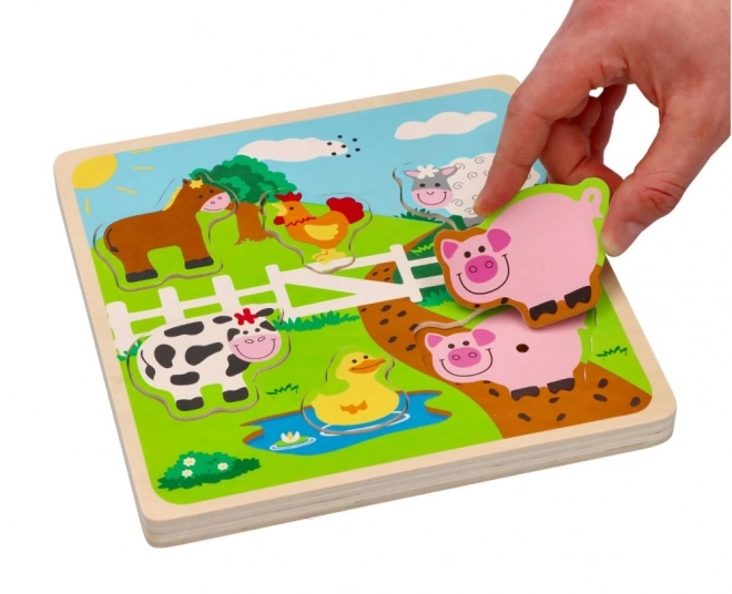 Farm Animal Sound Puzzle