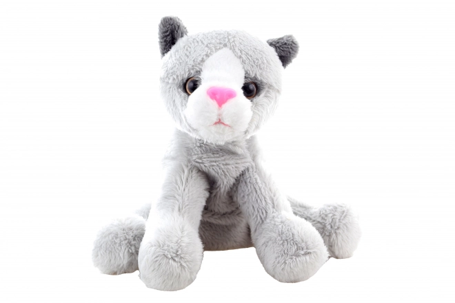 Gray Plush Cat Toy