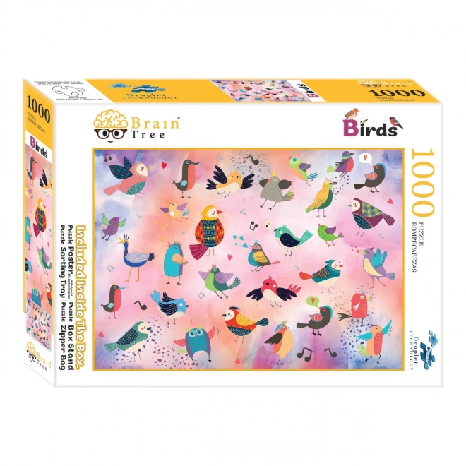 Enchanting Bird Puzzle 1000 Pieces by Brain Tree