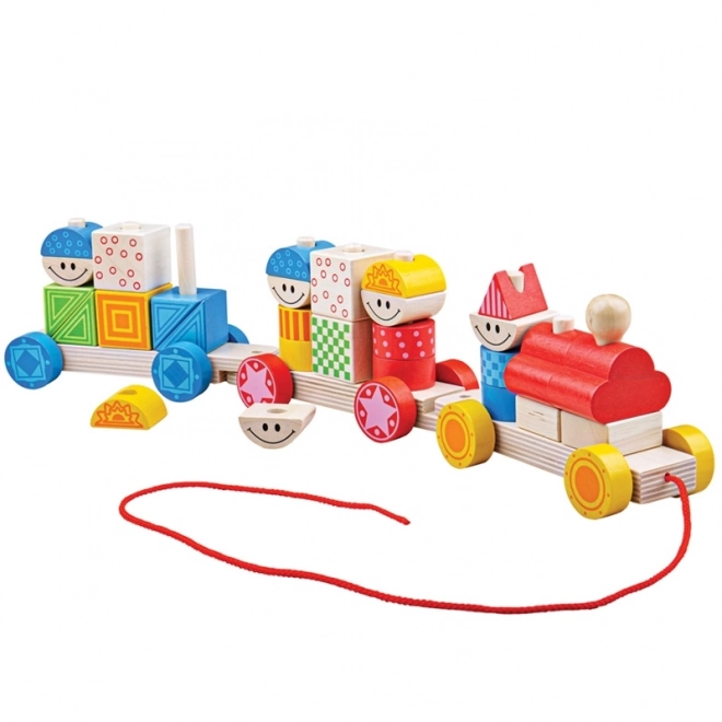 Bigjigs Wooden Train Set