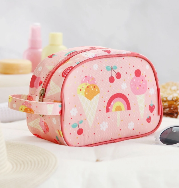 A Little Lovely Company toiletry bag - ice cream