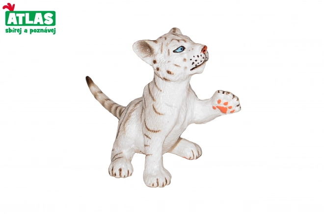 White Tiger Cub Figure