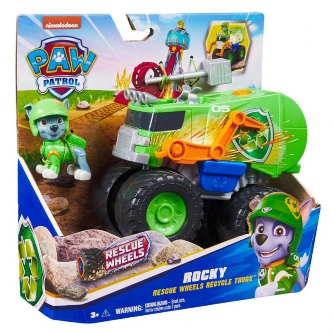 Paw Patrol Rocky's Rescue Recycling Truck