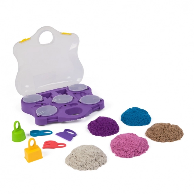 Kinetic Sand Variety Case with Accessories