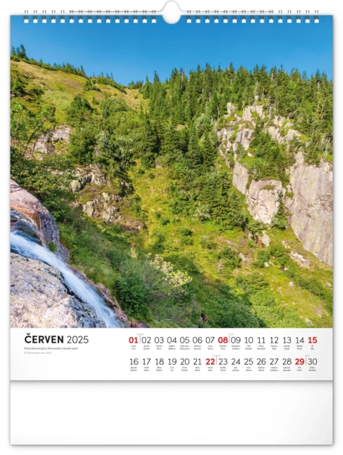 Wall Calendar Krkonoše 2025