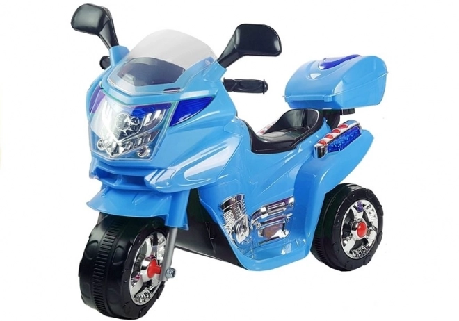 Battery Powered Kids Blue Motorcycle