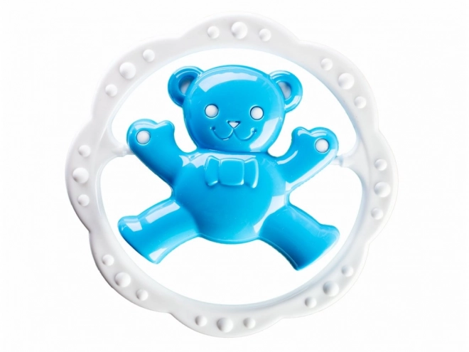 Colorful Rattle Circle with Bear or Bunny