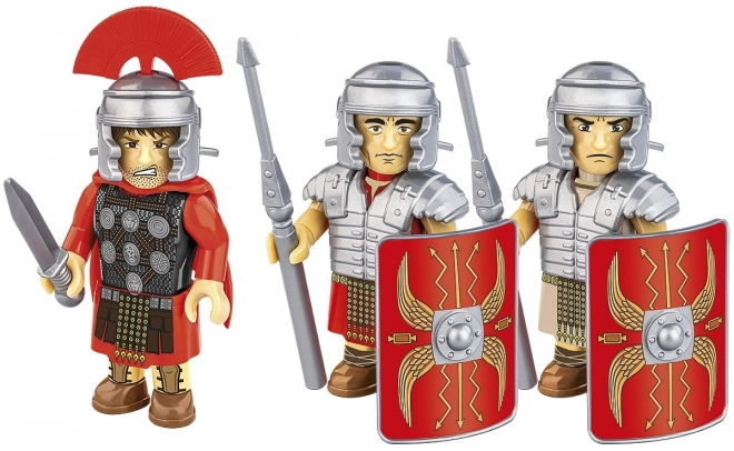 Roman Empire Toy Blocks - Roman Soldiers Set of 3