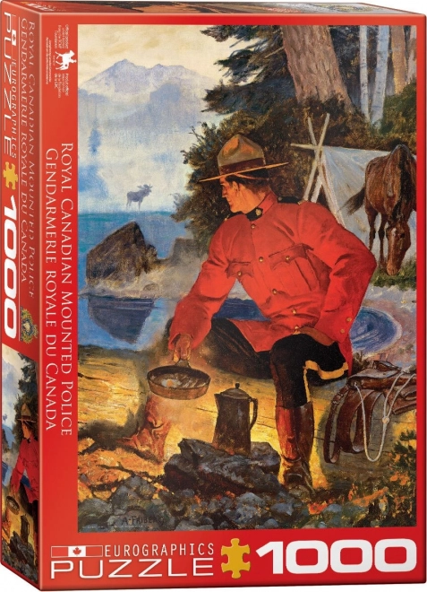 Eurographics Campfire Morning 1000 Piece Puzzle