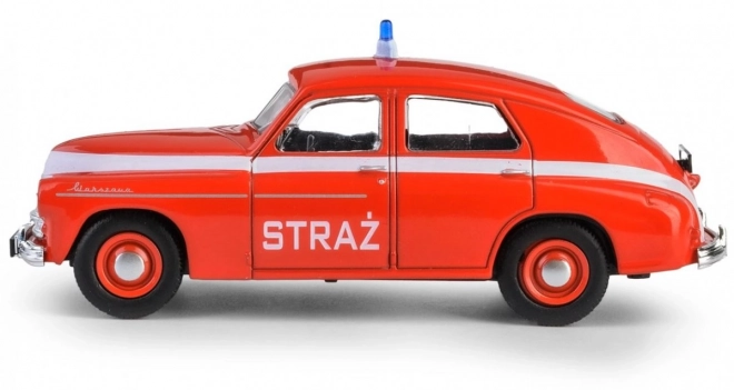 PRL Fire Engine Warszawa M-20 Model