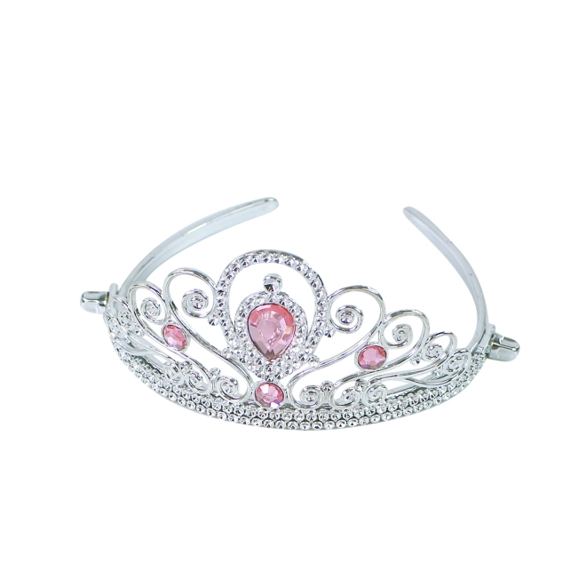 Elegant silver crown