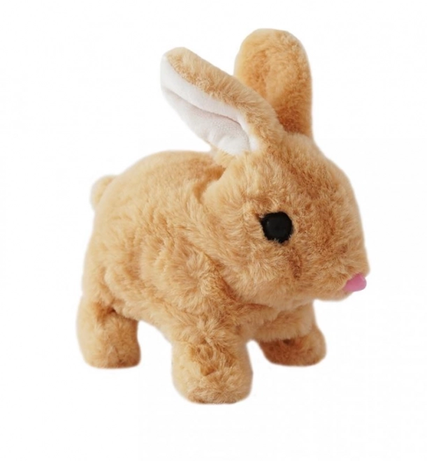 Battery Operated Beige Bunny