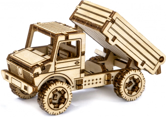 Wooden City 3D Puzzle Superfast Truck