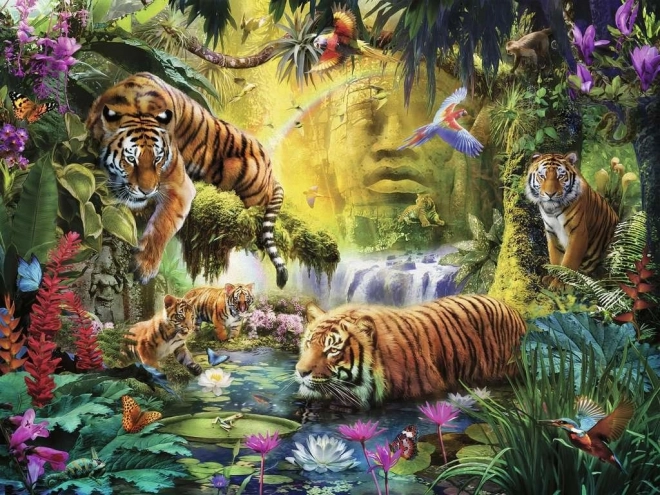 Ravensburger Peaceful Tigers Puzzle 1500 Pieces