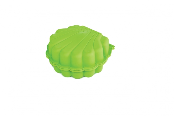 Sandbox shell with lid green