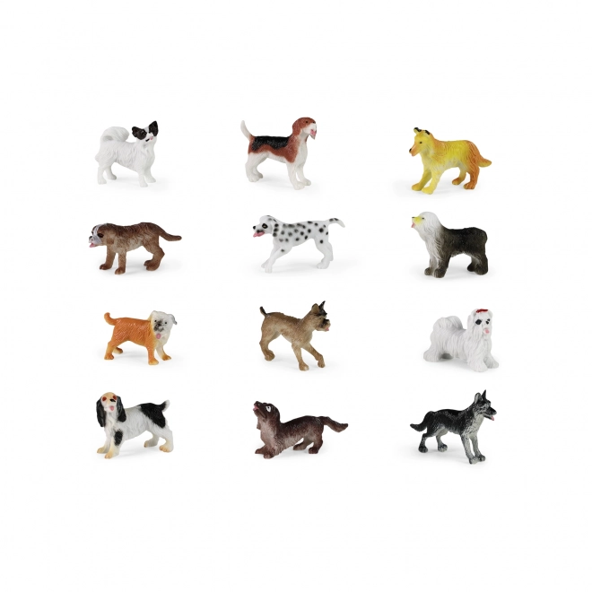 Assorted Dog Figurine Set