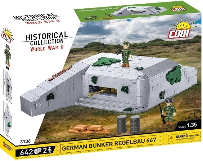 Bunkr Regelbau 667 iz KOBI kock