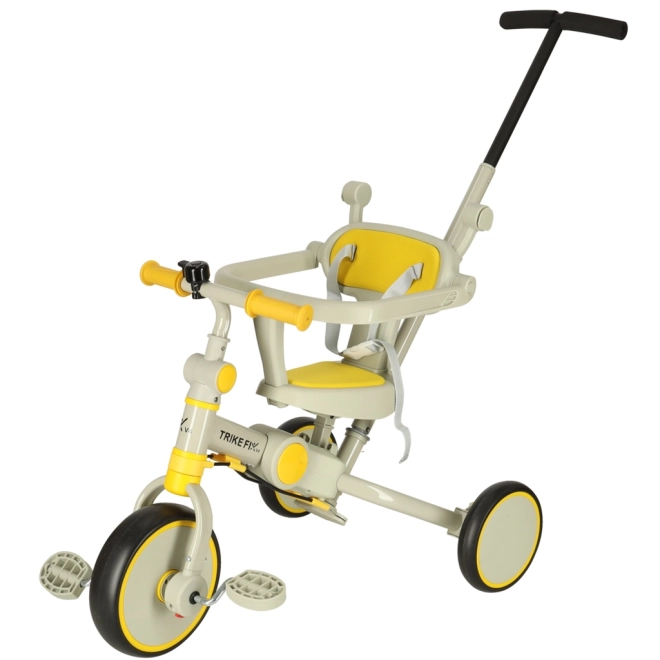 Yellow and Black Trike Fix V4 with Canopy – Yellow-grey