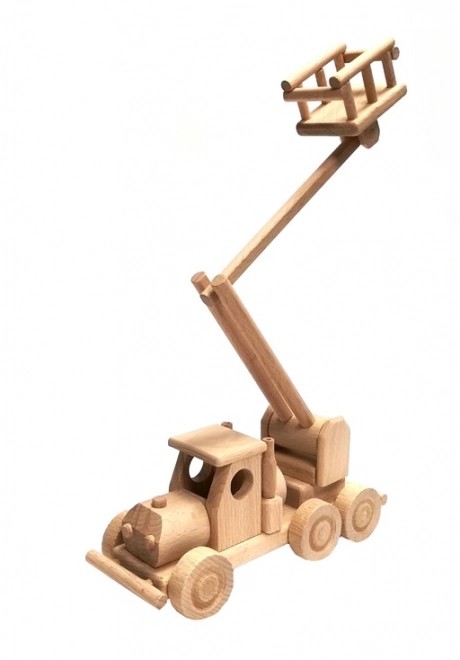 Wooden Toy Truck with Platform