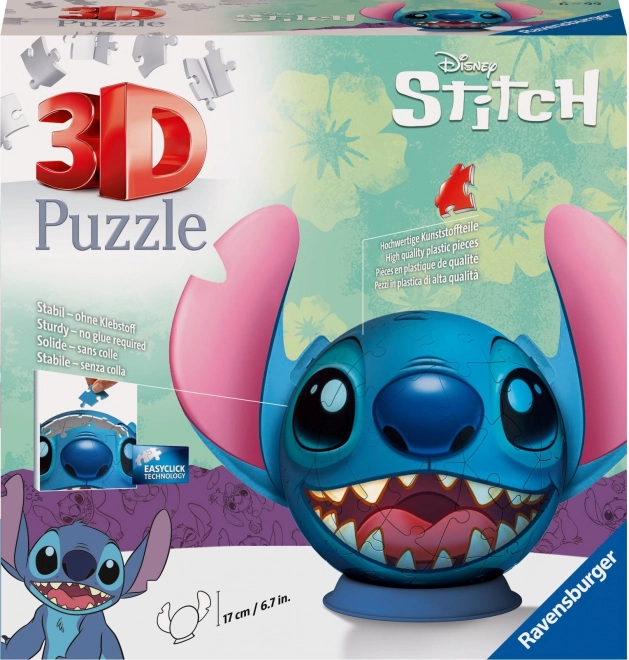 Disney Stitch 3D Puzzle Ball